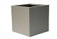 Bloembak vlak  taupe 60x60x60cm