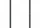 Boston alu vulbaar poortframe 120x183cm incl. insteekslot RAL7016