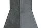 Betonpoer antraciet glad TH-03 15x15/22x22x58cm incl. rvs stelanker