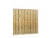 Jumboscherm geschaafd vuren 20-planks 180x180cm recht