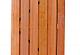 Hardhout plankendeur 100x180cm op zwart stalen frame