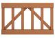 Tuinpoort Hardhout Colorado 60x100cm