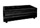 Bloembak recht  zwart 42x92x32cm (hxbxd)