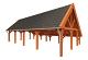 Kapschuur de Hofstee XXL 1250x720x500cm (bxdxh)