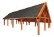 Kapschuur de Hofstee XXL 1505x720x500cm (bxdxh)