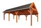 Kapschuur de Stee 900x425x335cm (bxdxh)