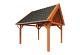 Buitenverblijf Zadeldak XL 415x440x425cm (bxdxh)