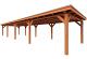 Buitenverblijf Florence 1480x425x260cm (bxdxh)
