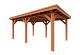 Buitenverblijf Florence 545x425x260cm (bxdxh)