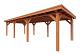 Buitenverblijf Florence 940x425x260cm (bxdxh)