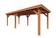 Buitenverblijf Siena 705x350x250cm (bxdxh)