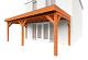 Aanbouwveranda Ancona 600x330x260cm (bxdxh)