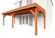 Aanbouwveranda Ancona 730x330x260cm (bxdxh)