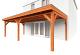 Aanbouwveranda Ancona 730x390x260cm (bxdxh)