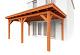 Aanbouwveranda Lucca 555x390x260cm (bxdxh)