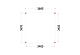 Buitenverblijf Palermo 370x370x245cm (bxdxh)