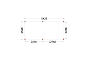 Buitenverblijf Palermo 545x255x245cm (bxdxh)