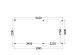 Buitenverblijf Casa 610x330x260cm (bxdxh)