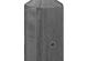 Beton eindpaal IJssel 10x10x308cm antraciet glad met diamantkop