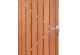 Schuifdeur 130x195cm recht hardhout incl rail 300cm, plafondbevest, slot, slotvanger, 2xklem, 2xkatrol