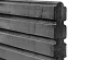 Deens rabat motiefplaat 4.8x26x184cm smal antraciet