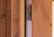 Deur 100x205cm enkel LD 8-ruits red class