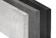 Onderplaat 3,5x24x224cm glad wit/grijs voor betonpaal