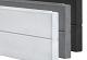 Blokhutprofielplaat 4,8x26x184cm wit/grijs met mes en groef