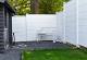Blokhutprofielplaat 4,8x26x184cm wit/grijs met mes en groef