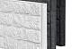 Romeins rotsmotiefplaat 4,8x26x184cm wit/grijs met mes en groef