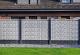 Romeins rotsmotiefplaat 4,8x26x184cm wit/grijs met mes en groef