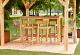 Barset Buckingham + 6 krukken 180x80x115cm teak
