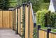Tuinscherm Enschede 180x180cm recht geimp 21pl