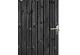 Schuifdeur 130x195cm recht zwart incl rail 300cm, plafondbevest, slot, slotvanger, 2xklem, 2xkatrol