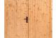 Opgeklampte deur 185x205cm dubbel LD dicht red class
