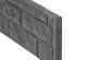 Rotsmotiefplaat 4,8x36x184cm antraciet met mes en groef