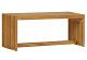 Loungeset Riverside bijzet bankje 110x35x45,5cm teak