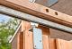 Schuifdeur 130x195cm recht red class incl rail 300cm, plafondbevest, slot, slotvanger, 2xklem, 2xkatrol