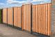 Afdeklat 180cm red class tbv rechte schermen 3 planks tussenruimte
