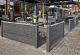 Beton tussenpaal Hunze 10x10x145cm antraciet diamantkop voor 2x glad of motiefplaat