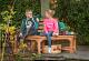 Boombank ø185x86cm hardhout