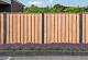 Tuinscherm Zwarte Woud 180x180cm recht douglas 21pl