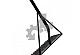 Asfalthark 16 tanden versterkt - 170cm steel