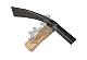Straathamer 7cm lang model houten steel