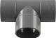 Drain pvc T-stuk 90gr grijs 80mm
