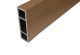Brise soleil 4,2x14,5x390cm Teak