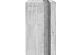 Beton eindpaal Dinkel sleufpaal 11,5x11,5x278cm wit/grijs