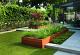 Bloembak modulair 300x120x42cm corten