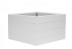 Bloembak modulair 90x90x56cm wit