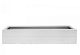 Bloembak - wit 300x90x28cm fijnstructuur